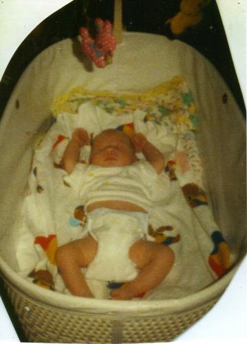 Jody..baby pic Aug 90